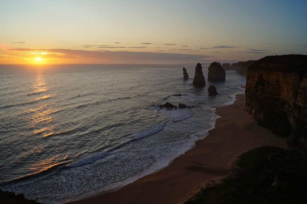 Great Ocean Road: Twelve Apostles bei Sonnenuntergang