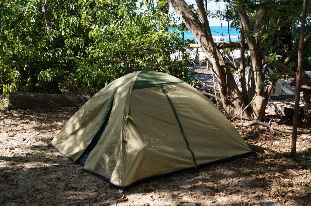 Whitsunday Islands: Camp Ground am Whitehaven Beach