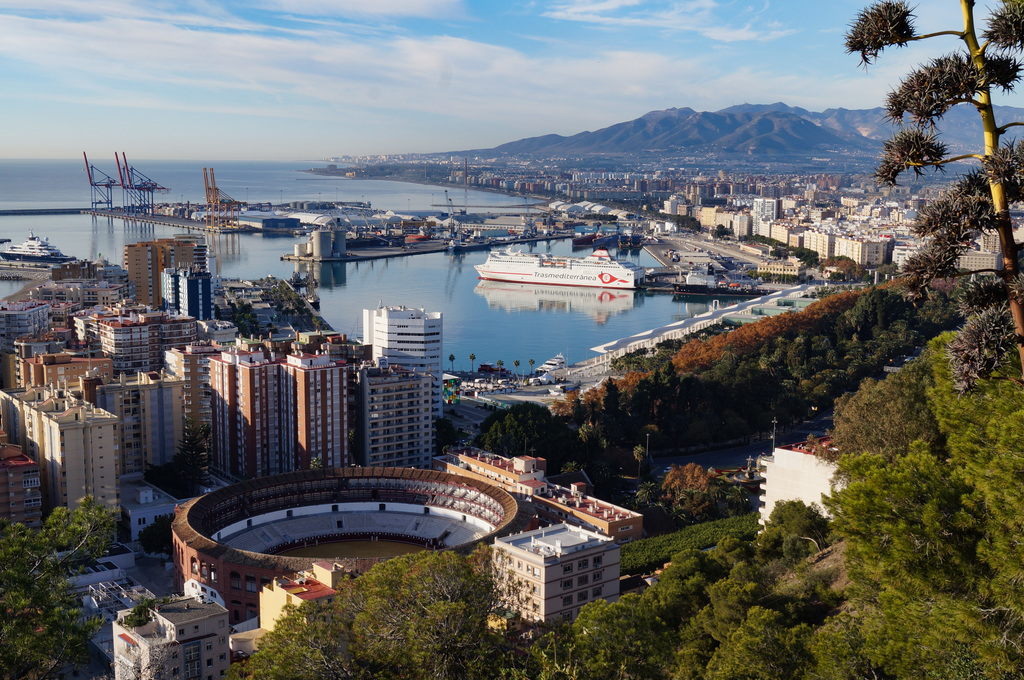 Málaga: Mirador de Gibralfaro