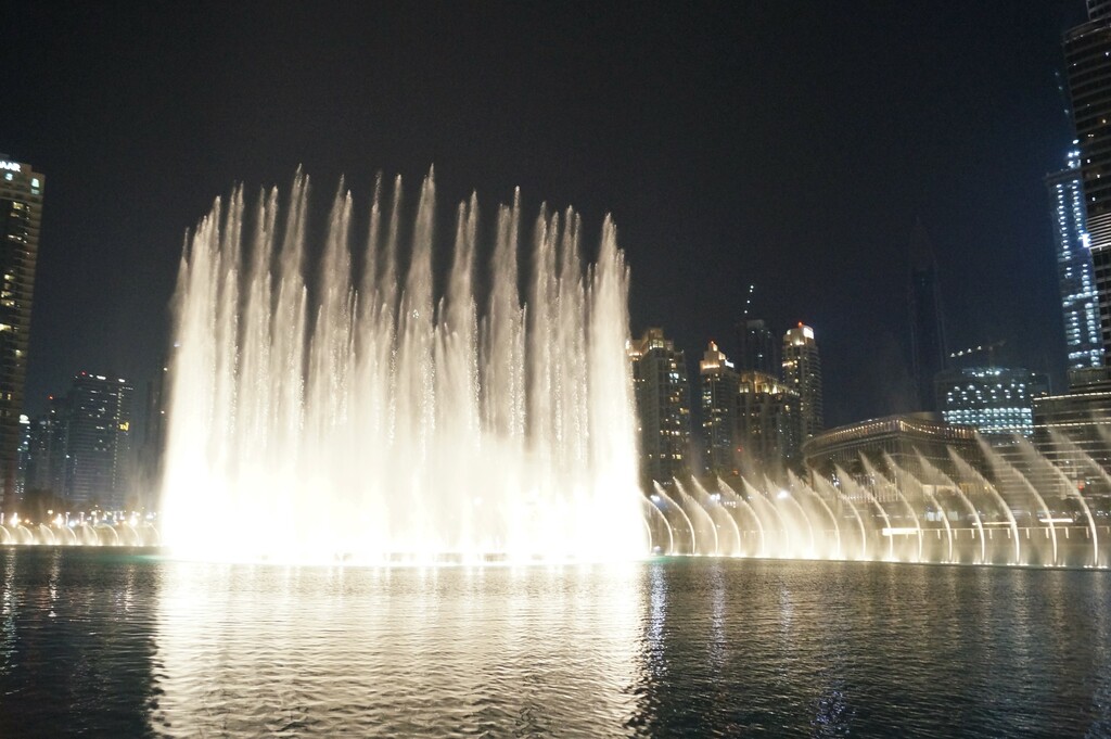 Dubai: Wasserspiele des Dubai Fountain